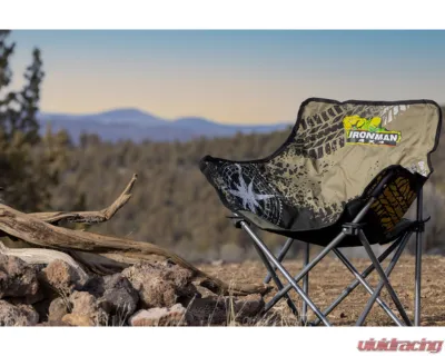 Ironman 4x4 Mid Size Low Back Camp Chair 130kg rated - ICHAIRMS