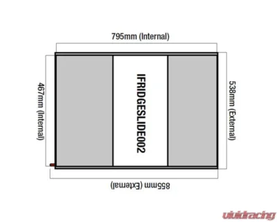 Ironman 4x4 Fridge Slide 65L | 74L Fridges - IFRIDGESLIDE002