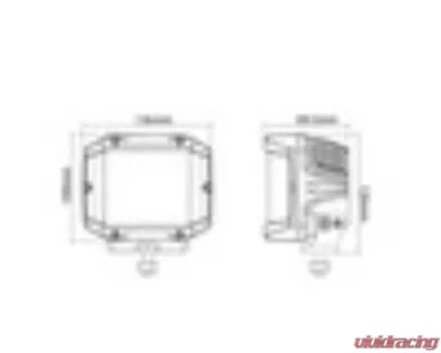 Ironman 4x4 5" Universal LED Light With Side Shooters - ILEDUNI5