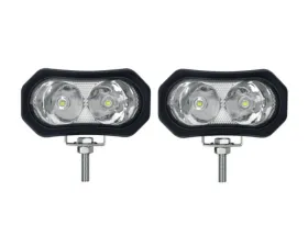 Ironman 4x4 10W Universal LED Work Light - 93mm L 2 x  5W LED, 0.9A