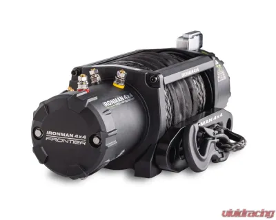 Ironman 4x4 Frontier 12,000 lb Winch w/ Synthetic Rope - IMW12000MSR