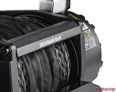 Ironman 4x4 Frontier 12,000 lb Winch w/ Synthetic Rope - IMW12000MSR