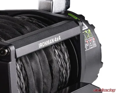 Ironman 4x4 Frontier 9,500 lb Winch with Synthetic Rope - IMW9500MSR