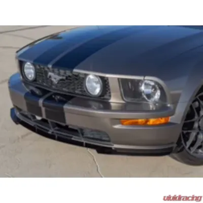 Rally Innovations 3-Piece Front Splitter Ford Mustang GT 2005-2009 - FO-P8C-FSP-01