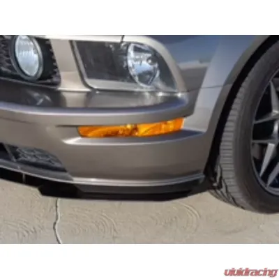 Rally Innovations 3-Piece Front Splitter Ford Mustang GT 2005-2009 - FO-P8C-FSP-01