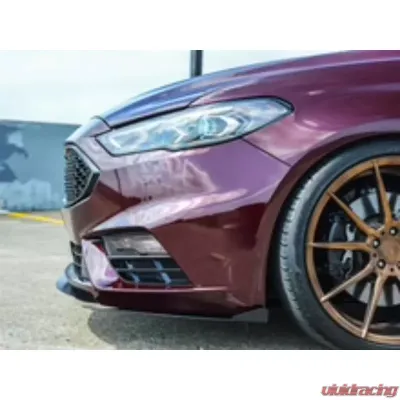 Rally Innovations 3-Piece Front Splitter Ford Fusion Sport 2016-2018 - FO-POV-FSP-01