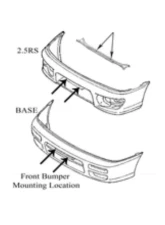 Rally Innovations Light Bar Subaru Impreza RS 1993-2001                                     - SU-GCA-RLB-01 - Image 11