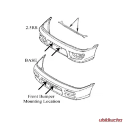 Rally Innovations Light Bar Subaru Impreza RS 1993-2001 - SU-GCA-RLB-01