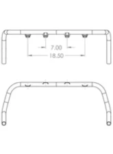 Rally Innovations Light Bar Subaru Forester 1998-2002                                     - SU-SFA-RLB-01 - Image 12