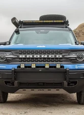 Rally Innovations Light Bar W/ Skid Guard Raw Ford Bronco Sport Badlands/First Edition 2021+                                     - FO-R9F-RLB-01 - Image 3