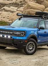 Rally Innovations Light Bar W/ Skid Guard Raw Ford Bronco Sport Badlands/First Edition 2021+                                     - FO-R9F-RLB-01 - Image 6