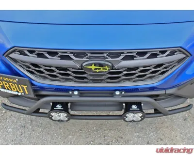 Rally Innovations Textured Black Light Bar Subaru WRX 2022+ - SU-VBA-RLB-01