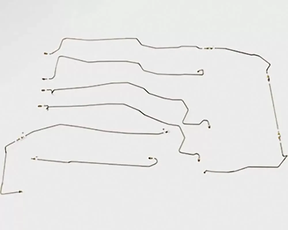 Fine Lines Stainless Complete Brake Line Kit w/ Traction Control Pontiac Firebird 1998-2002 - CBK0525SS