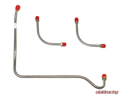 Fine Lines Pump to Carburetor Fuel Line For 70-72 Chevrolet Corvette 350CID LT1 Kit Steel - VPC7031OM