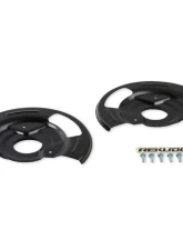 Rekudo Front Disc Bracke Dust Shields Chevrolet Camaro | Pontiac Firebird w/ RK600-02 Spindle 1967-1981                                     - RK400-17 - Image 3