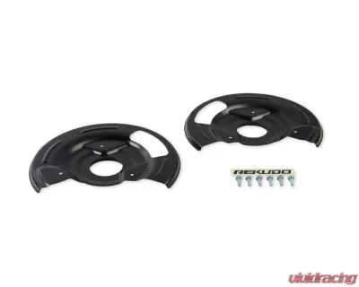 Rekudo Front Disc Bracke Dust Shields Chevrolet Camaro | Pontiac Firebird w/ RK600-02 Spindle 1967-1981 - RK400-17