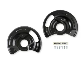 Rekudo Front Disc Bracke Dust Shields Chevrolet Camaro | Pontiac Firebird w/ RK600-02 Spindle 1967-1981