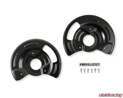 Rekudo Front Disc Bracke Dust Shields Chevrolet Camaro | Pontiac Firebird w/ RK600-02 Spindle 1967-1981 - RK400-17