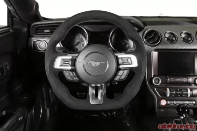Rekudo Steering Wheel Alcantara Wrapped Heated Ford Mustang 2015-2017 - RK950-08