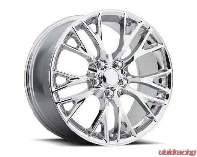 Factory Reproductions FR 22 - C7 ZO6 Corvette Replica Wheels 19x10 5x4.75 56mm Chrome - 22910563401