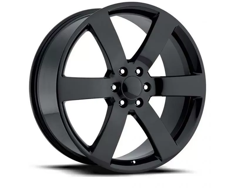 Factory Reproductions FR 32 - Trailblazer SS Replica Wheels - GM 1500 Fitment 24x10 6x5.5 31mm Gloss Black - 32410316502