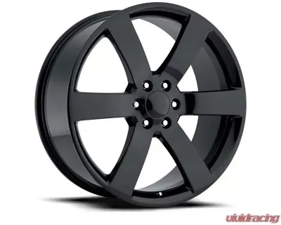 Factory Reproductions FR 32 - Trailblazer SS Replica Wheels - GM 1500 Fitment 24x10 6x5.5 31mm Gloss Black - 32410316502