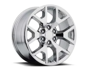 Factory Reproductions FR 44 - GMC Sierra Replica Wheels 20x9 6x5.5 27mm Grey Machine Face