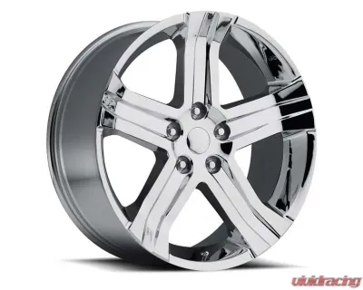 Factory Reproductions FR 69 - Ram Truck RT Replica Wheels 24x10 5x5.5 25mm Chrome - 69410255501