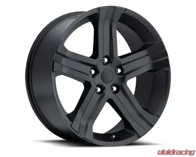 Factory Reproductions FR 69 - Ram Truck RT Replica Wheels 24x10 5x5.5 25mm Satin Black - 69410255503