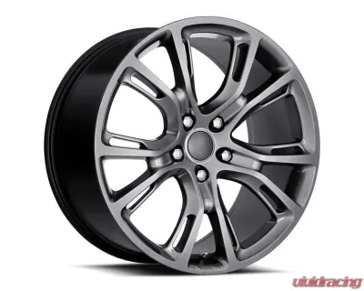 Factory Reproductions FR 88 - Jeep Spyder Monkey Wheels 20x9 5x127 | 5x5 34.7mm Hyper Black - 88090355035