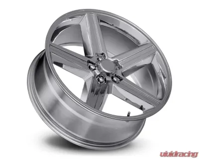 Factory Reproductions FR 11 Wheels 20x9 5x127 | 5x5 +0 HB 78.1HB IROC 5 Spoke Chrome - 11090005001