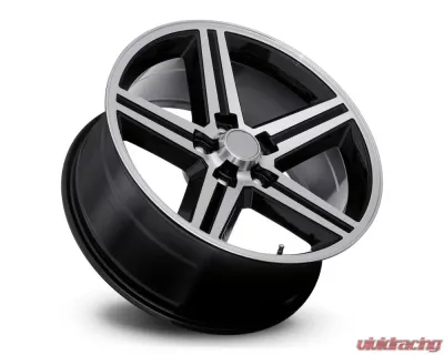 Factory Reproductions FR 11 Wheels 20x9 5x127 | 5x5 +0 HB 78.1 HB IROC 5 Spoke Black | Machine Face - 11090005007