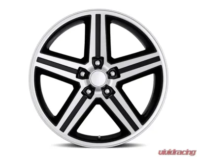 Factory Reproductions FR 11 Wheels 20x9 5x127 | 5x5 +0 HB 78.1 HB IROC 5 Spoke Black | Machine Face - 11090005007