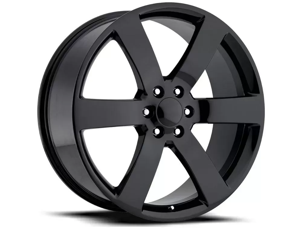 Factory Reproductions FR 32 Wheels 20x10 6x5 +45 HB 78.1 Flow Form Gloss Black w/ Cap Chevrolet Trailblazer SS - 32010456002F