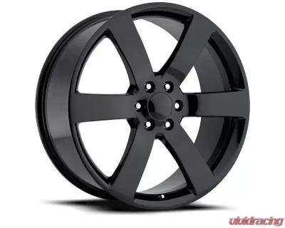 Factory Reproductions FR 32 Wheels 20x8 6x5 +45 HB 78.1 Flow Form Gloss Black w/ Cap Chevrolet Trailblazer SS - 32080456002F