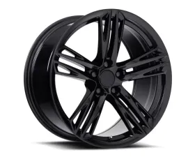 Factory Reproductions FR 35F Wheels 20x10 5x120 +23 HB 66.9 Flow Form Gloss Black w/ Cap Camaro ZL1 1LE