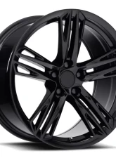 Factory Reproductions FR 35F Wheels 20x9 5x120 +27 HB 66.9 Flow Form Gloss Black w/ Cap Camaro ZL1 1LE                                     - 35090272002F - Image 3