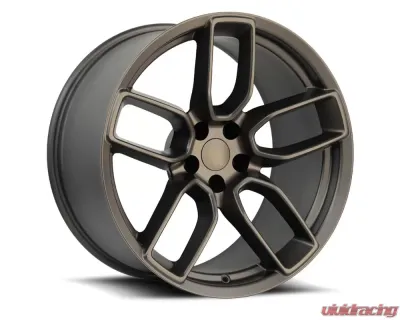 Factory Reproductions FR 74 Wheels 20x10.5 5x115 +22 HB 71.5 Bronze w/ Cap Dodge Hellcat Widebody - 74015221517