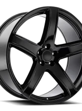 Factory Reproductions FR 77 Wheels 22x10 5x5.5 +25.4 HB 77.8 Gloss Black w/ Cap Dodge Hellcat HC2                                     - 77210255502 - Image 3