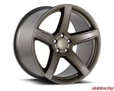 Factory Reproductions FR 77 Wheels 22x10.5 5x115 +22 HB 71.5 Bronze w/ Cap Dodge Hellcat HC2 - 77215271517