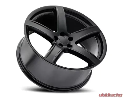 Factory Reproductions FR 77 Wheels 22x9.5 5x115 +18 HB 71.5 Satin Black w/ Cap Dodge Hellcat HC2 - 77295181503