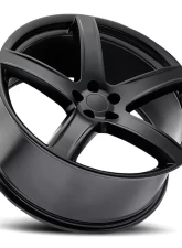 Factory Reproductions FR 77 Wheels 24x10 5x5.5 +25.4 HB 77.8 Satin Black w/ Cap Dodge Hellcat HC2                                     - 77410255503 - Image 2