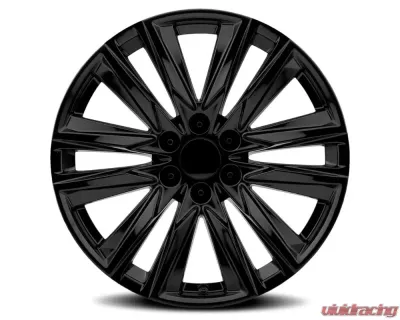 Factory Reproductions FR 90 Wheels 22x9 6x5.5 +28 HB 78.1 Gloss Black w/ Cap Cadillac Escalade Sport 2022 - 90290286502