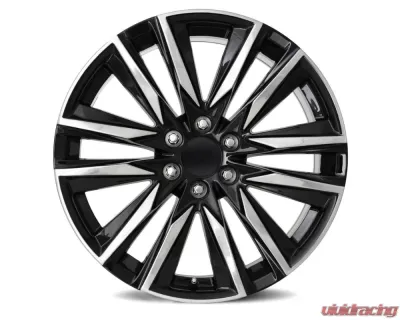 Factory Reproductions FR 90 Wheels 22x9 6x5.5 +28 HB 78.1 Gloss Black/Polished Accents w/ Cap Cadillac Escalade Sport 2022 - 90290286519