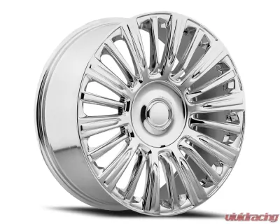 Factory Reproductions FR 91 Wheels 22x9 6x5.5 +28 HB 78.1 Chrome w/ Cap Cadillac Escalade Platinum 2021 - 91290286501