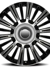 Factory Reproductions FR 91 Wheels 22x9 6x5.5 +28 HB 78.1 Gloss Black/Polished w/ Cap Cadillac Escalade Platinum 2021                                     - 91290286519 - Image 3
