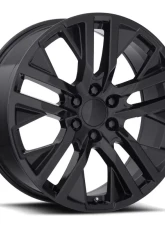 Factory Reproductions FR 96 Wheels 20x9 6x5.5 +28 HB 78.1 GMC CarbonPro Gloss Black w/ Cap                                     - 96090286502 - Image 3