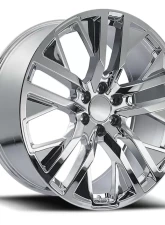 Factory Reproductions FR 96 Wheels 22x9 6x5.5 +28 HB 78.1 GMC CarbonPro Chrome w/ Cap                                     - 96290286501 - Image 3