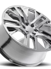 Factory Reproductions FR 96 Wheels 22x9 6x5.5 +28 HB 78.1 GMC CarbonPro Chrome w/ Cap                                     - 96290286501 - Image 2
