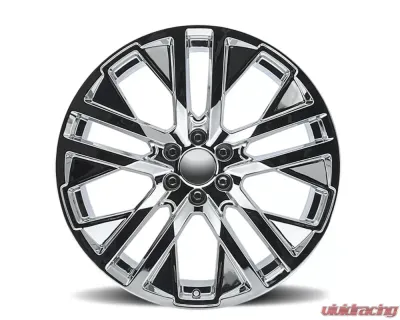 Factory Reproductions FR 96 Wheels 22x9 6x5.5 +28 HB 78.1 GMC CarbonPro Chrome w/ Cap - 96290286501